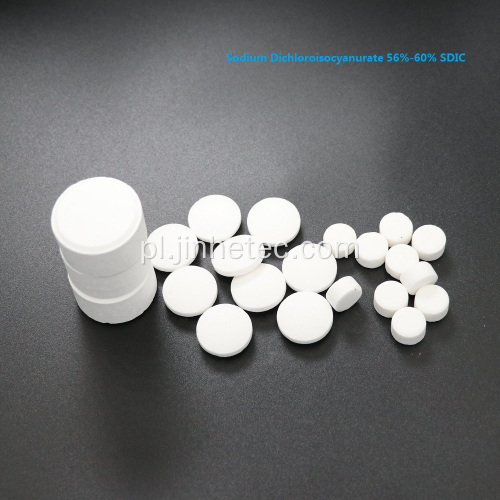CAS 2893-78-9 60% proszku sodowo-dichloroizocyjanurowe SDIC